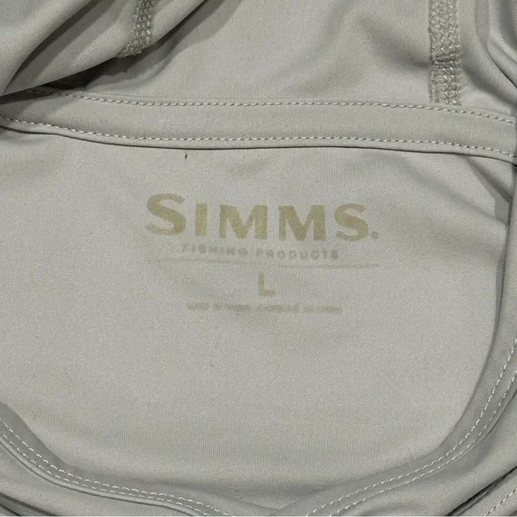 Simms Sun Hoodie in Gray Size Large - Picture 7 of 13